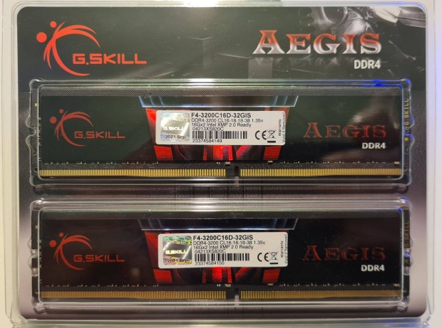G.Skill Aegis 32GB (2x16GB) DDR4 3200MHz