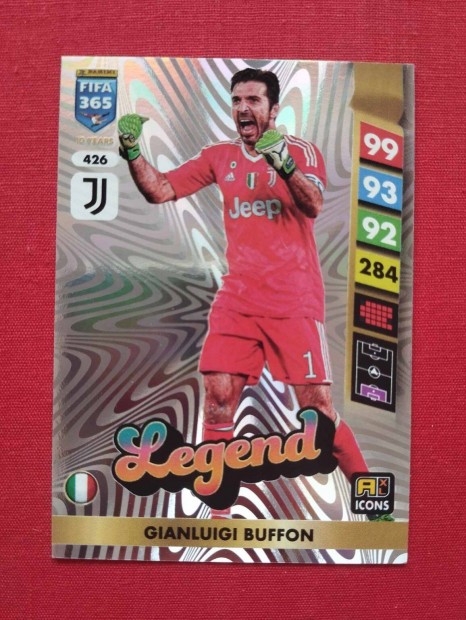 G. Buffon (Juventus) FIFA 365 2025 Icon Legend focis kártya