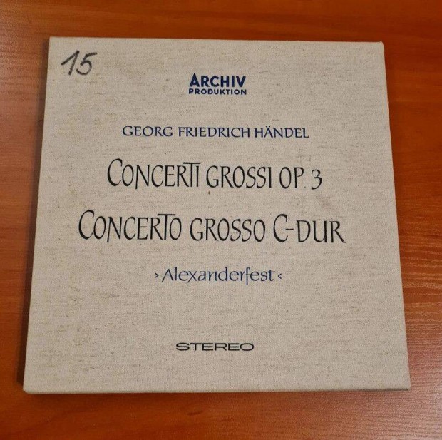 G. F. Hndel - Concerti Grossi Op. 3/ Concerto Grosso C-dur; 2xlp Box