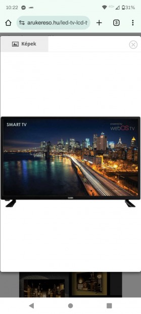 Gaba 32" Smart TV elad 