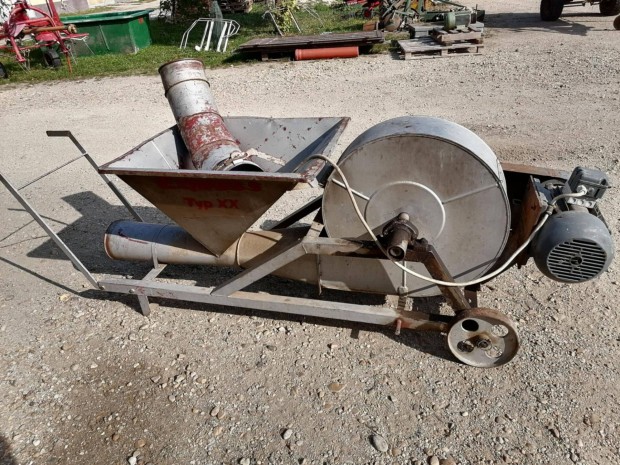 Gabonafj 3 fzis, 7,5 kW-os villanymotorral