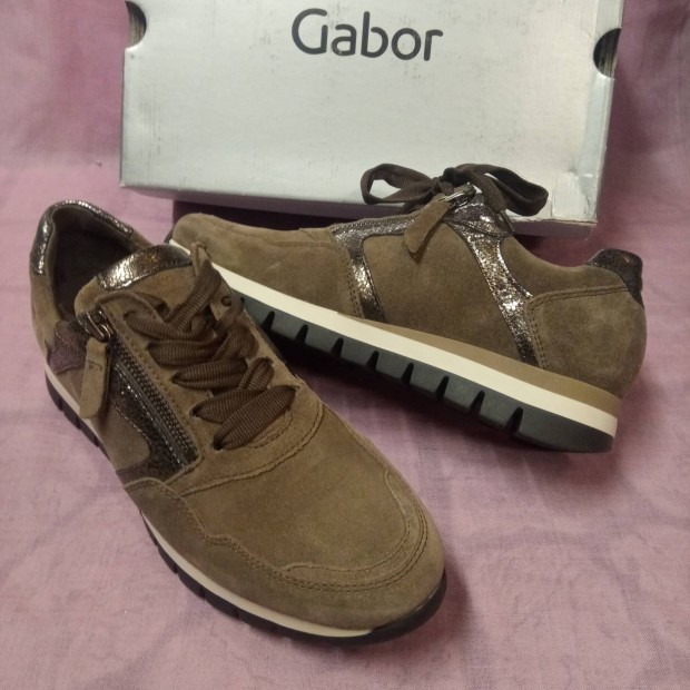 Gabor 6 1/2- 40-es méret (Teljesen új,bőr sportcipő/sneaker)