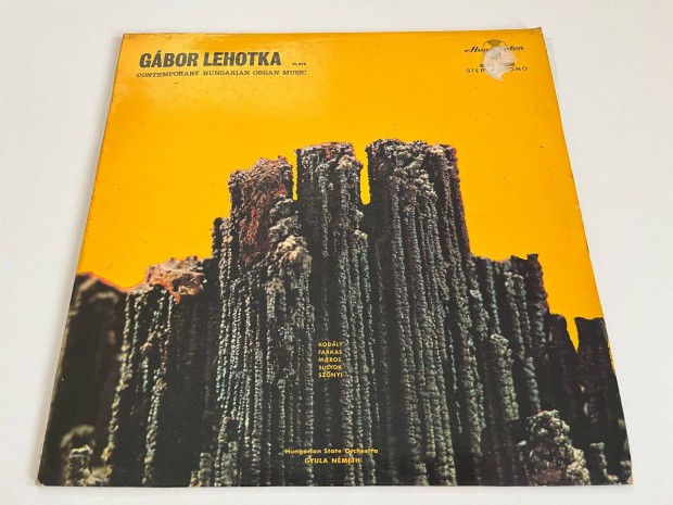 Gbor Lehotka: Contemporary Hungarian Organ Music bakelit, vinyl