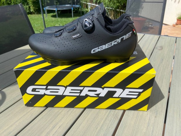 Gaerne Wide, fekete, kerkpros cip, 44, SPD elad