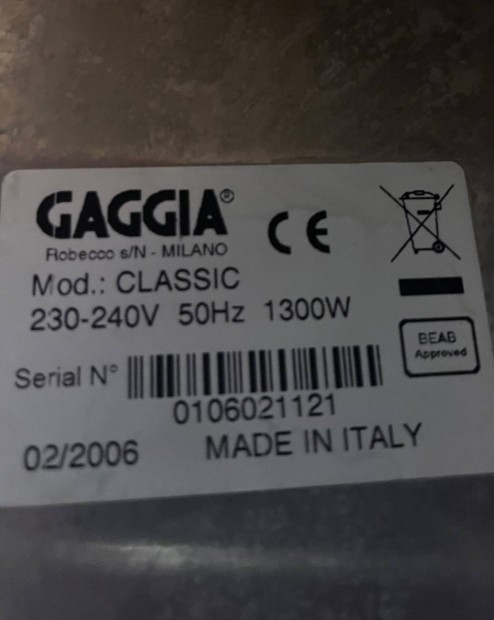 Gaggia Classic