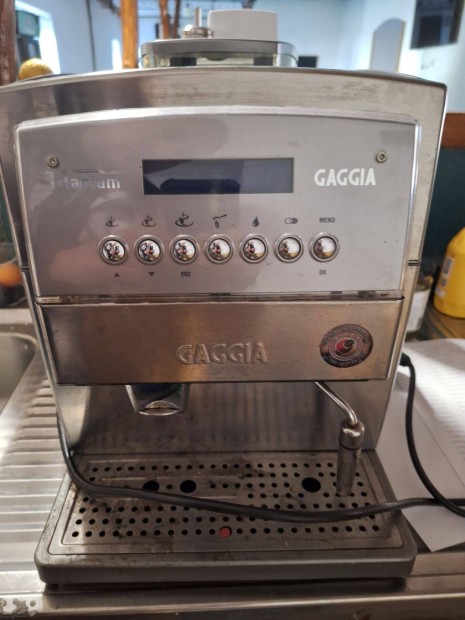 Gaggia Titanium automata kv fz.Feljtva