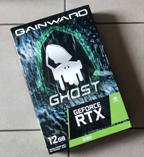 Gainward Geforce Rtx 3060 Ghost 12GB, új, 3 év garancia