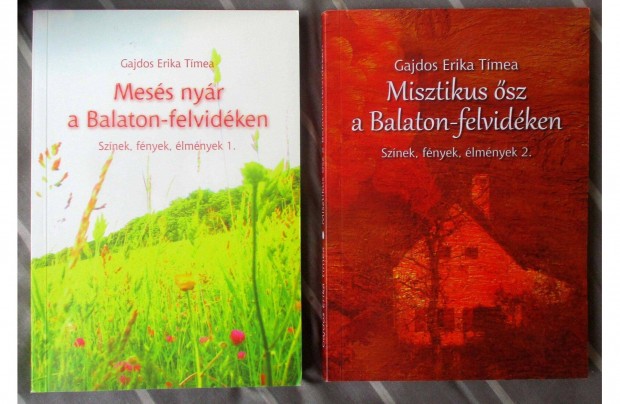 Gajdos Erika: Sznek, fnyek, lmnyek sorozat - Balaton-felvidk