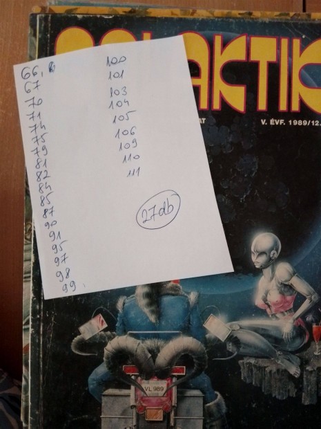 Galaktika 66-111 27db eladó