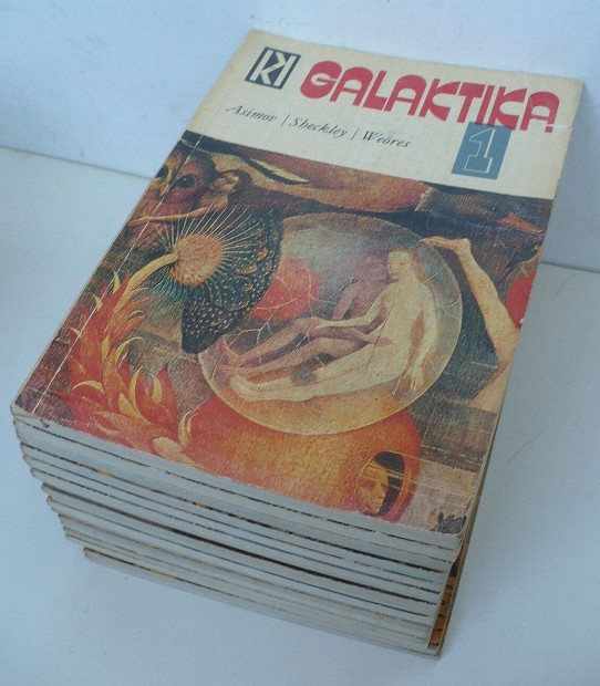Galaktika magazincsomag (1-22. lapszámból 17 db)