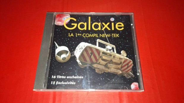 Galaxie La 1 Ére Compil New-Tec Cd 1993 Francia Techno