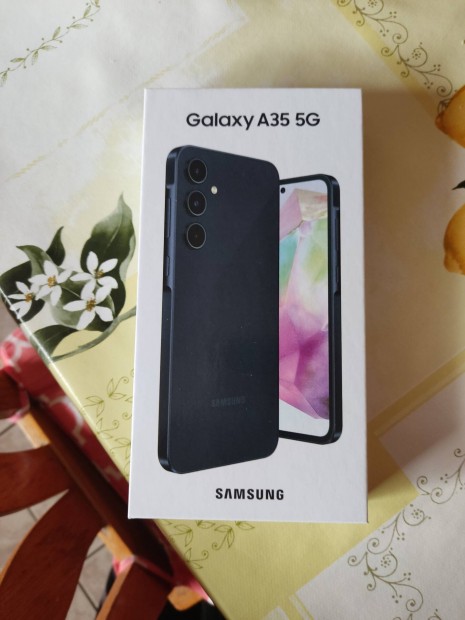 Galaxy A35 5G eredeti csomagolsban!