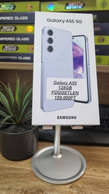 Galaxy A55 128GB Fggetlen uj