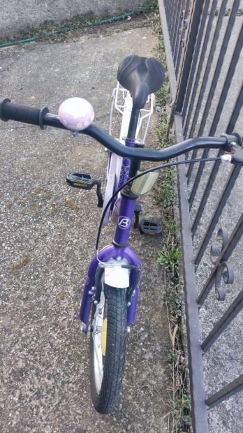Galaxy Bubble 16" Gyerek kerkpr, lila, bicikli