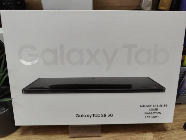 Galaxy Tab S8 5g 128gb fggetlen 