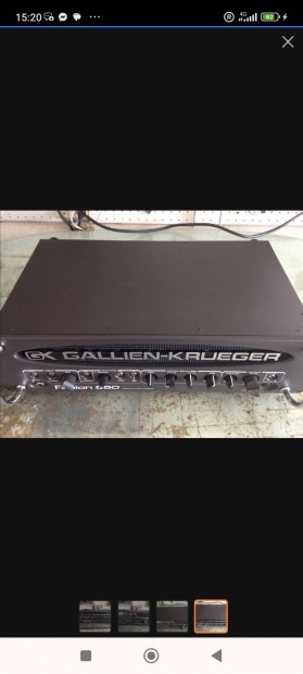 Gallien krueger fusion 550 