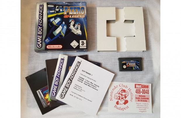 Game Boy Advance GBA F-Zero GP Legend videojtk