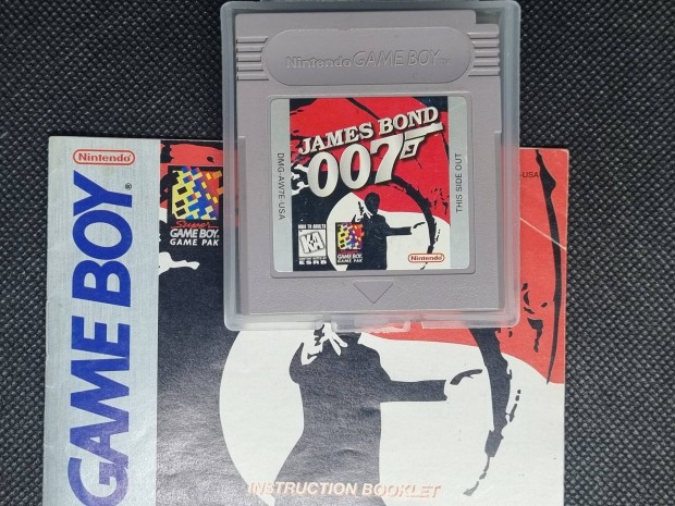 Game Boy Janes Bond 007 jtk s kisknyv elad