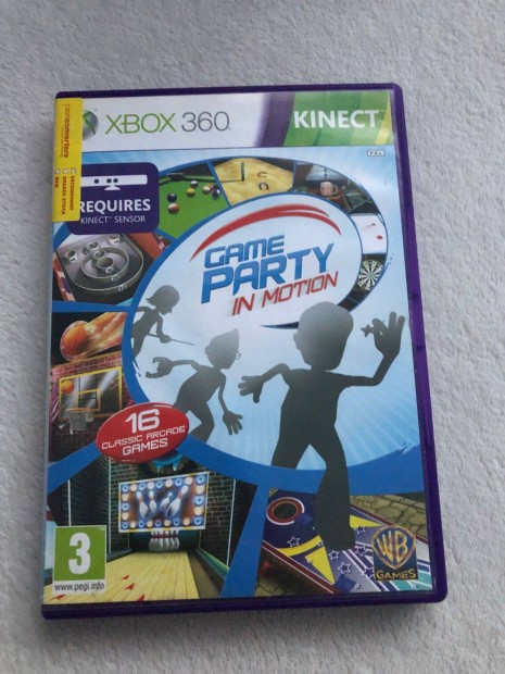 Game Party in Motion Xbox 360 kinect jtk