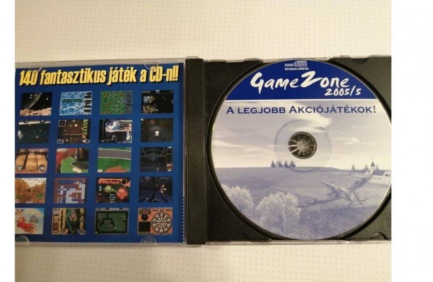 Game Zone 140 fantasztikus játék CD-n eladó!