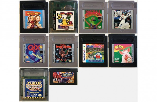 Game boy és Gameboy Color / Advance GBA játékok ( '-' )