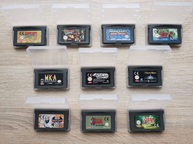 Gameboy Advance Donkey / Mario / Mortal / Resident / Zelda GBA jtkok