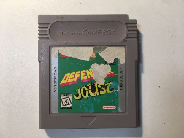 Gameboy Arcade Classic 4, Defender s Joust (DMG-Adje-USA)