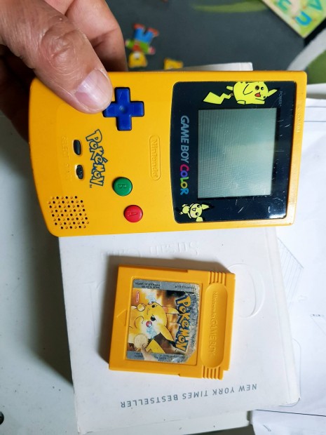 Gameboy color pokemon special edition + pokemon yellow ENG angol 