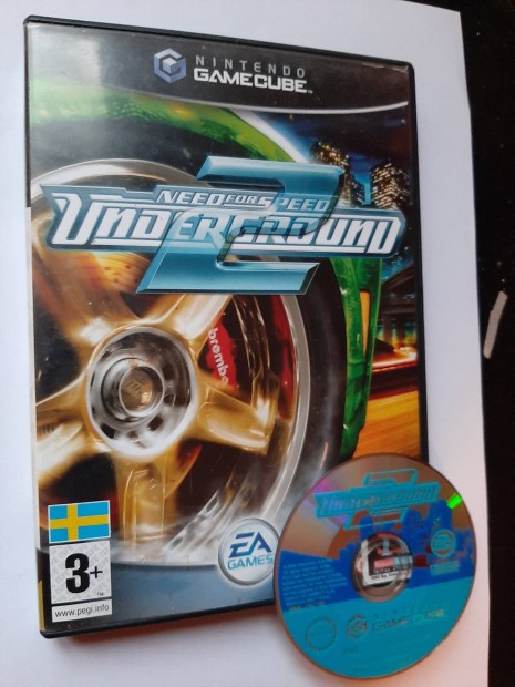 Gamecube NFS underground 2 nintendo 