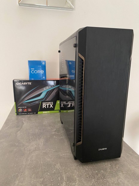 Gamer PC! I5-12400f, Rtx 3060Ti, 2x8Gb RGB DDR4, 480Gb SSD