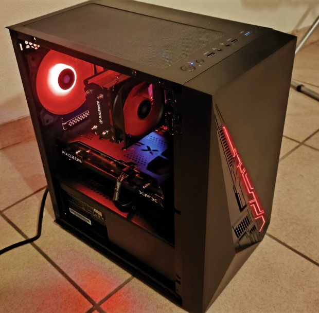 Gamer PC, Ryzen 5 5500, RX 6600