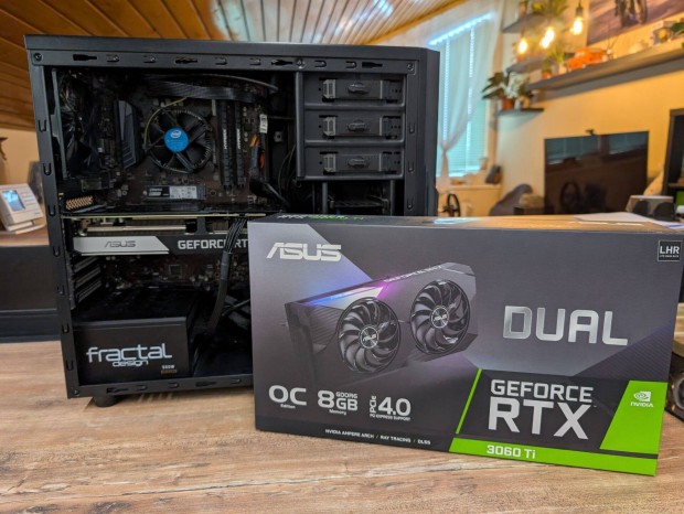 Gamer PC i7-8700, 3060 TI, 1T SSD, 32 GB Memoria