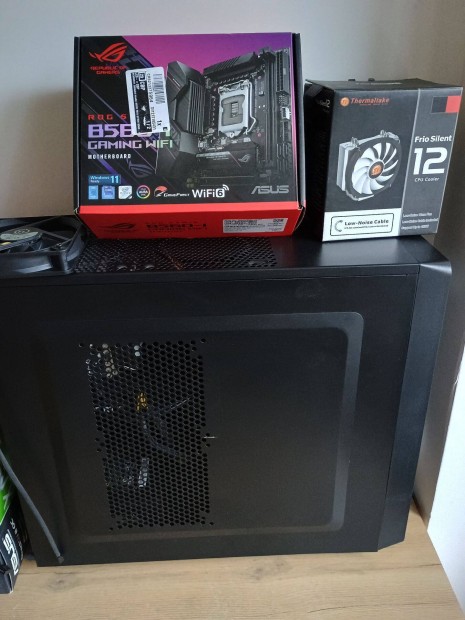 Gamer Pc I5 11600k Rtx 3060 8Gb Asus Rog Strix Ram32Gb