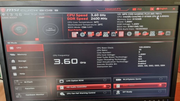 Gamer Pc i7 9700K