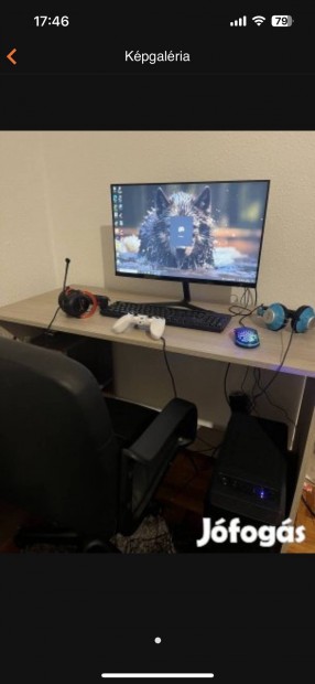 Gamer pc, szett