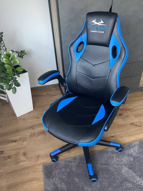 Gamer szék Vojens fekete/kék