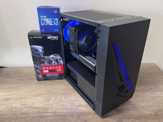 Gamestar Gamerpc - i3-10105F/RX480-8GB