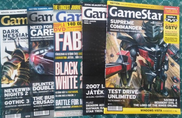 Gamestar magazinok