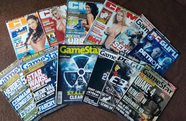 Gamestar magazinok + CKM egybe