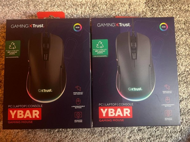 Gaming mouse Trust Gxt924 ybar+