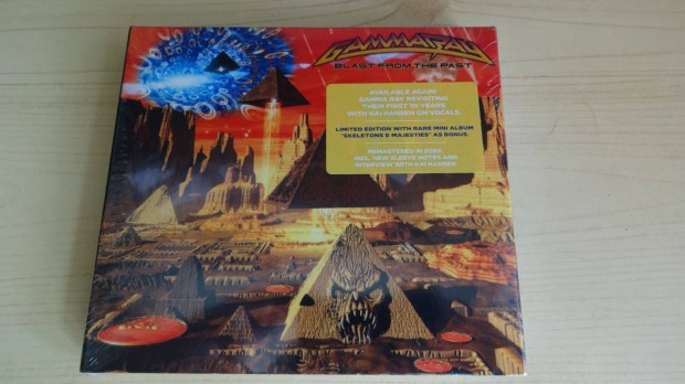 Gamma Ray - Blast From The Past (Bontatlan;3CD)