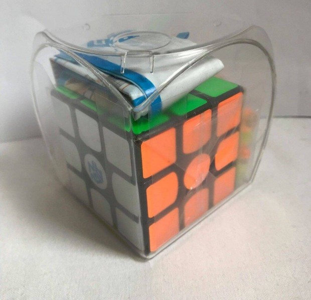 Gan 356 Air Mas S + GES 3x3x3 rubik speedcube, kocka, versenykocka, j