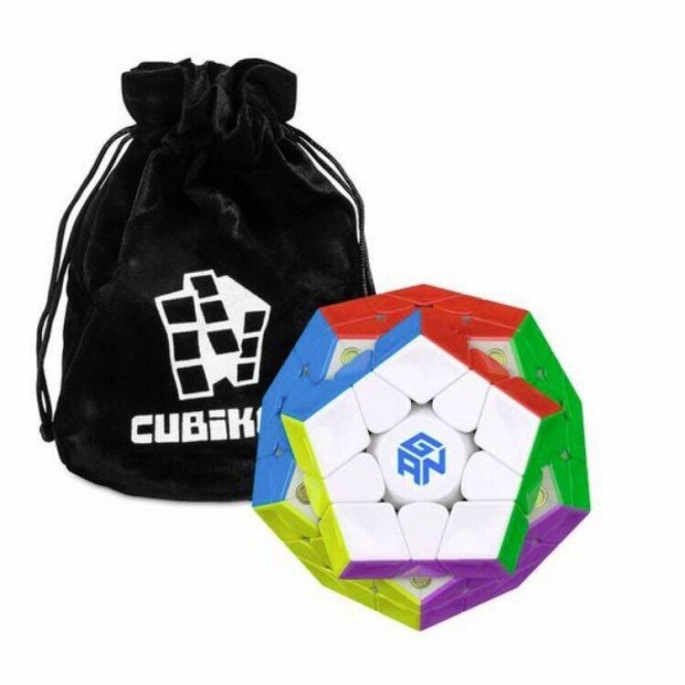 Gan Megaminx Rubik logikai jtk, kocka, mgneses, profi+ajndk Cubik