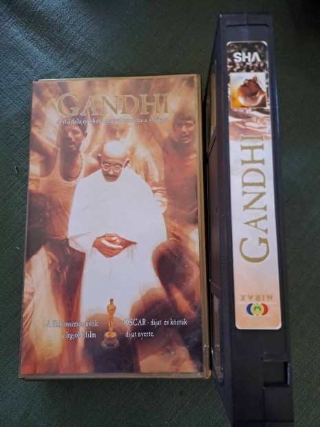 Gandhi VHS - Richard Attenborough rendezse