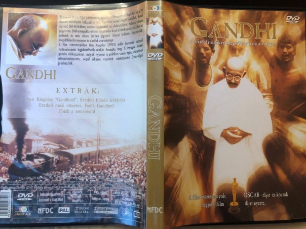 Gandhi (karcmentes, Ben Kingsley) DVD