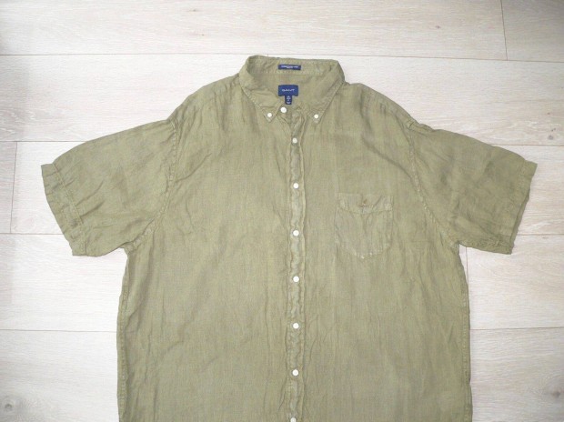 Gant rövid ujjú len ing (3XL)