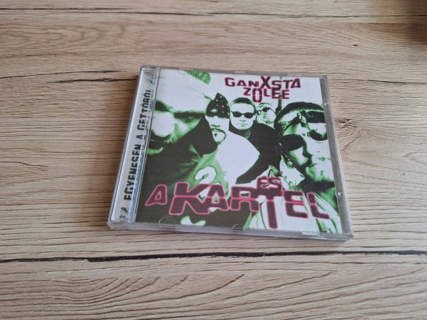 Ganxsta Zolee s A Kartel Egyenesen a gettbl 1996. CD lemez!