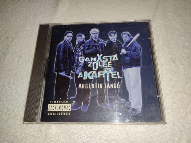 Ganxsta Zolee & Kartell CD+19re lapot(21v gengszterrap)knyv egyben