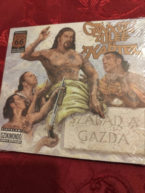 Ganxsta Zolee s a Kartel Szabad a gazda CD 