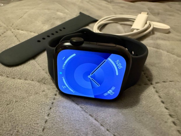 Garancia 100% akku Apple Watch 9 45mm GPS midnight ra elad